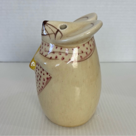 Vintage N.S. Gustin Mouse Parmesan Cheese Shaker & Cheese Plate - Picture 3 of 10